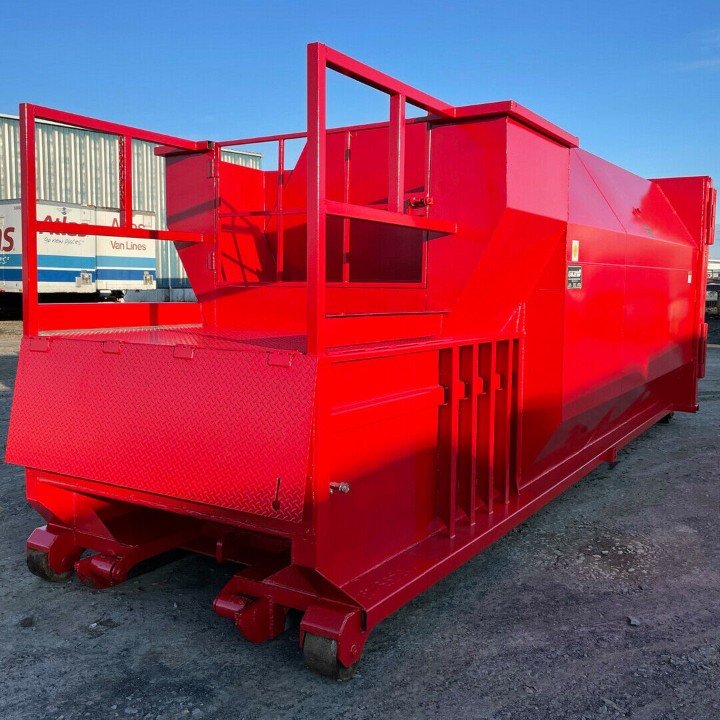 Refurbished Marathon SC-100 Contained Compactor Walk-On